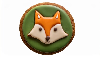Obraz premium Woodland Animal Themed Cookies
