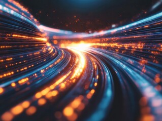 Next-Gen Digital Velocity Immersive Data Flow Visualization for High-Performance Tech Marketing, Emerging AI and Quantum Computing Insights