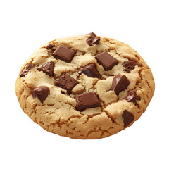 Chocolate Chip Cookie Top View