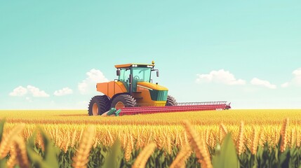 Obraz premium Global insights on real-time data for precision agriculture and crop yields