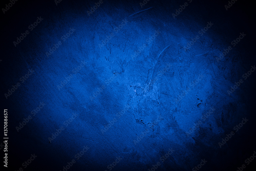 Poster old wall pattern texture cement blue dark abstract blue color design are light with black gradient b