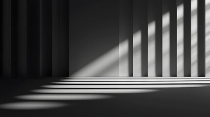 Elegant Gray Gradient Background with Smooth Light Reflections and Soft Glow Professional Minimalist Design