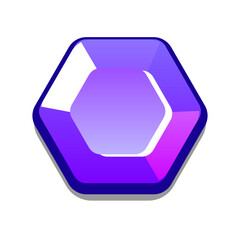 Icon diamonds, gems, casual, cartoon-style. Perfect for games, apps, loot crates, rewards, or in-game purchases.