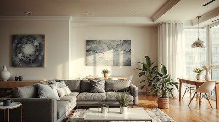 Fototapeta premium modern living room