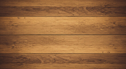 Rustic Brown Wooden Planks Background Texture Horizontal Grain Natural Wood Surface