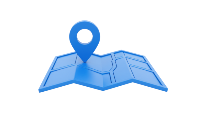 Isolated Map Pin