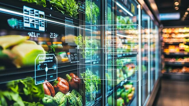 Grocery Nutrition Assistant Offers Holographic Food Insights Generative AI