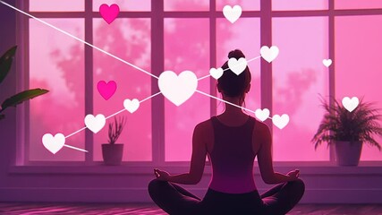 Mindfulness and Meditation Practice in a Tranquil Space Generative AI