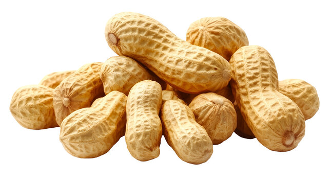 Des cacahu&egrave;tes isol&eacute;es, sur fond transparent.