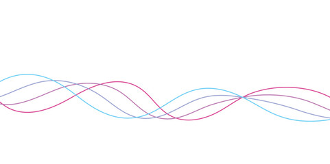 Modern abstract glowing wave background. Dynamic flowing wave lines design element.	