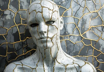 human skull on a wall