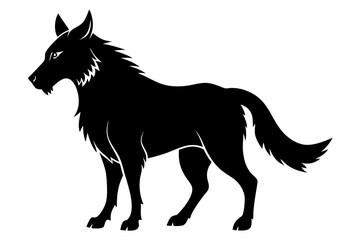 Coloring book silhouette black vector