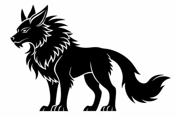 Coloring book silhouette black vector