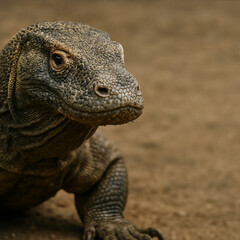 Obraz premium The Largest Lizard On Earth! (Komodo Dragon)
