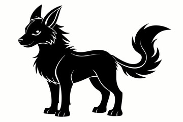 Coloring book silhouette black vector