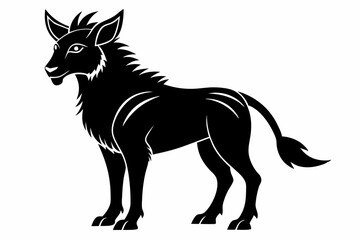 Coloring book silhouette black vector