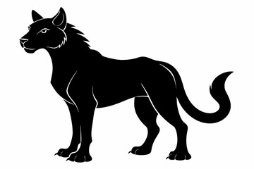 Coloring book silhouette black vector