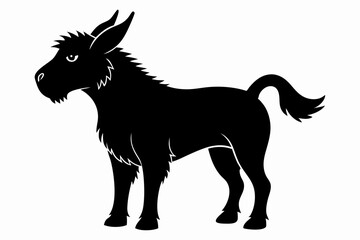 Coloring book silhouette black vector