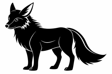 Coloring book silhouette black vector