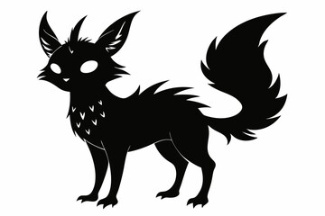 Coloring book silhouette black vector