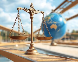 Justice Scales, Global Context