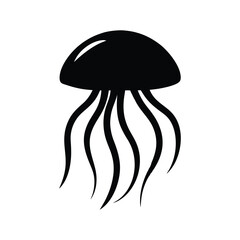 jellyfish silhouette art
