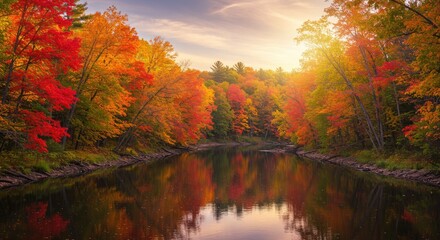 autumn in the forest