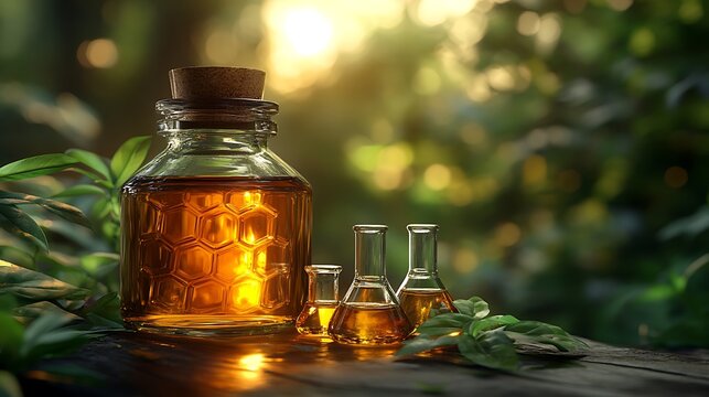 Honey Elixir with Forest Sunset.