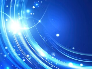 Obraz premium abstract blue background with stars