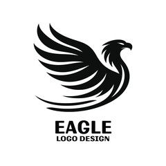 Obraz premium Eagle Vector Logo Design