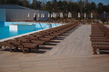 swimming pool in the resort