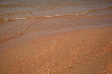 sand on the beach