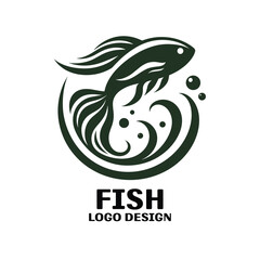 Fish Vector Logo Design