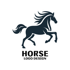 Horse Vector Logo Design