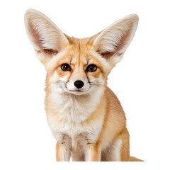 Fototapeta premium Cute corgi with large ears and fluffy fur
