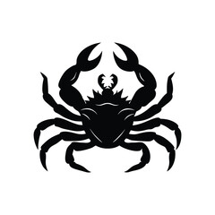 king crab silhouette art
