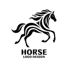 Horse Vector Logo Design