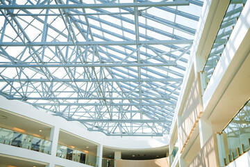 interior of a modern office building