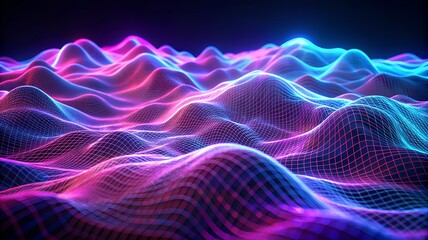 Obraz premium Abstract blue background