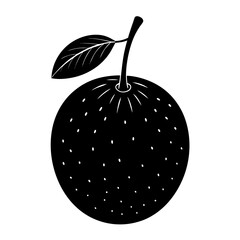 vector illustration of an apple