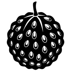 vector illustration of an apple