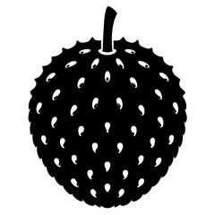 vector illustration of an apple