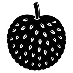 vector illustration of an apple