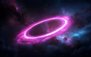 Cosmic Ring in Nebula (1)