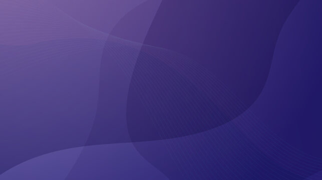 Blue gradient with white curved lines. Background for banner, poster, screensaver, scenery and creative idea