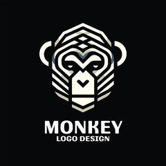 Monkey Vector Logo Design
