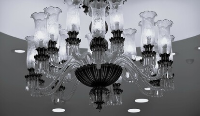 abstract light background in monochrome