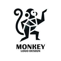 Monkey Vector Logo Design