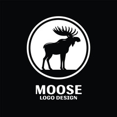 Moose Vector Logo Design