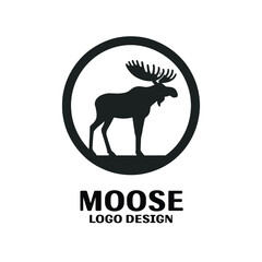 Moose Vector Logo Design